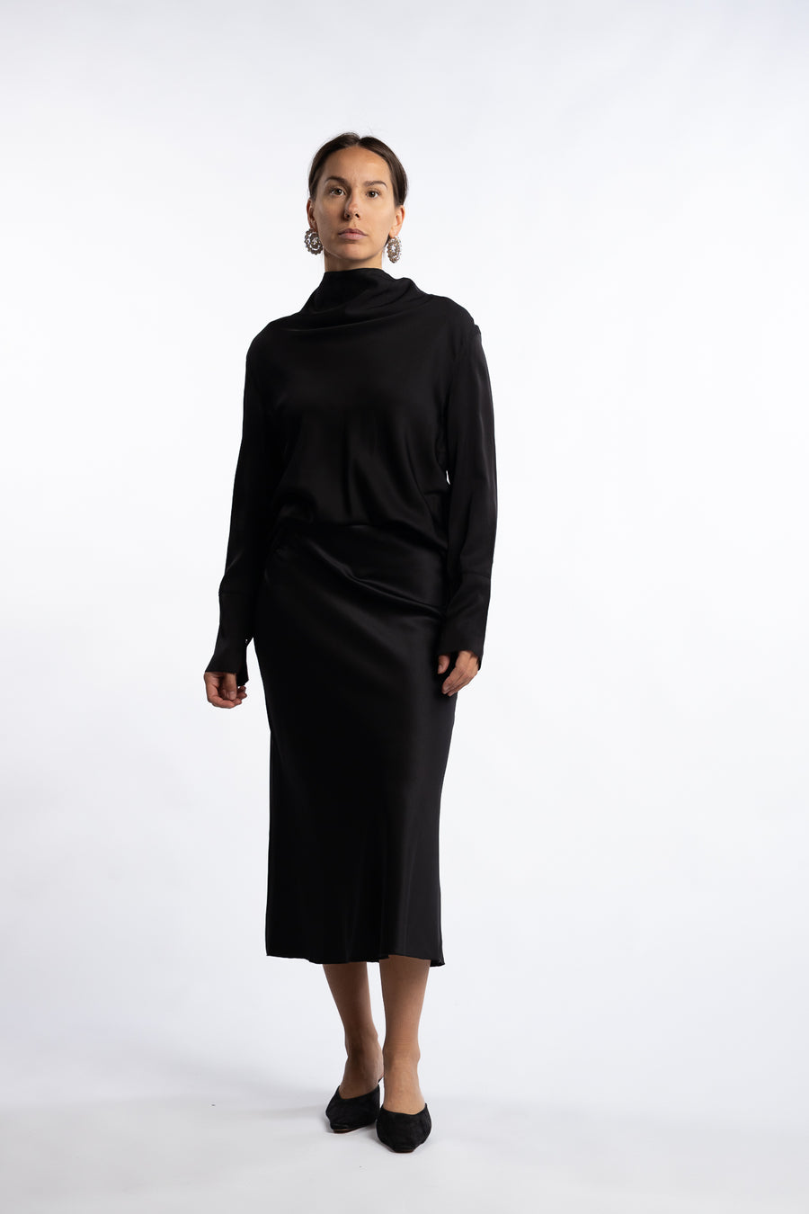 Ayumi Blouse- Black