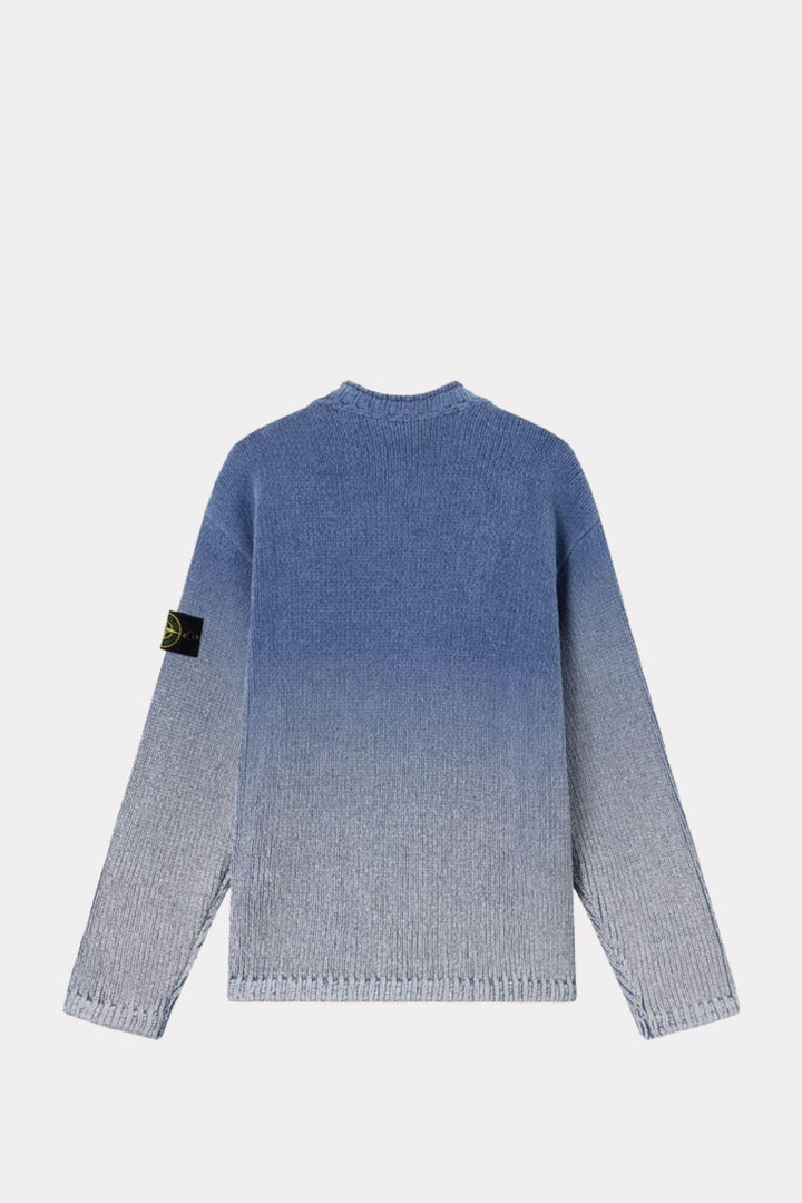 5100003 Oversized-fit crewneck jumper Avio Blue