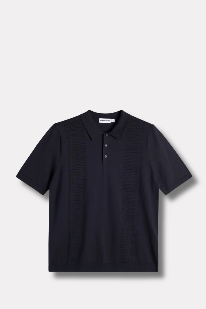 Reymond Seasonal Knit Polo Navy