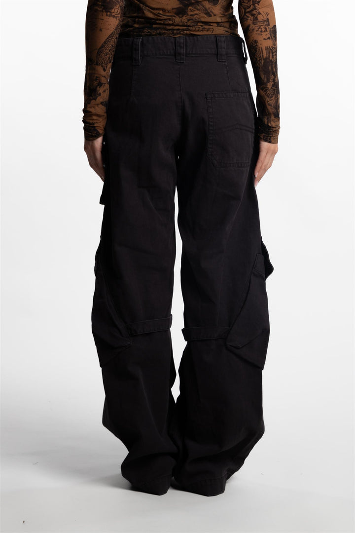 Cargo Trousers- Charcoal Grey