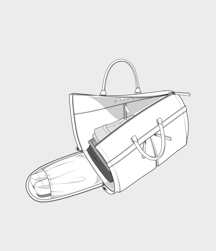 Orlando Weekend/Travel Bag Brown