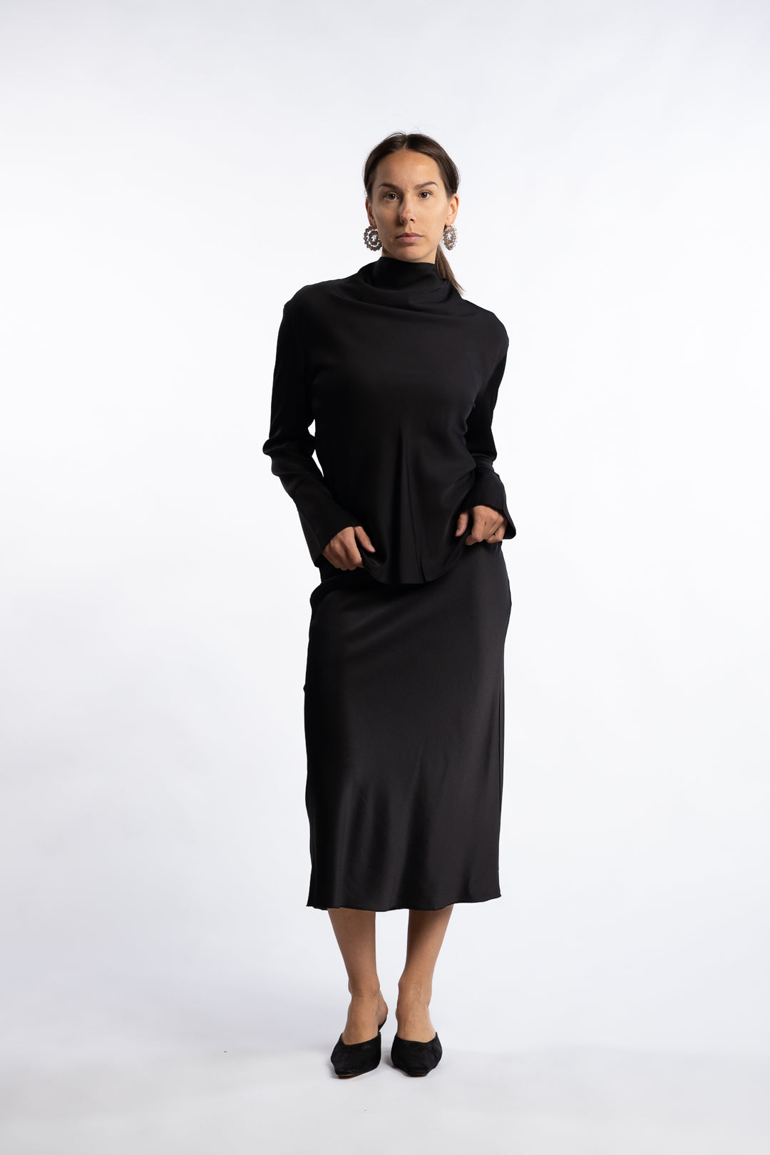 Ayumi Blouse- Black