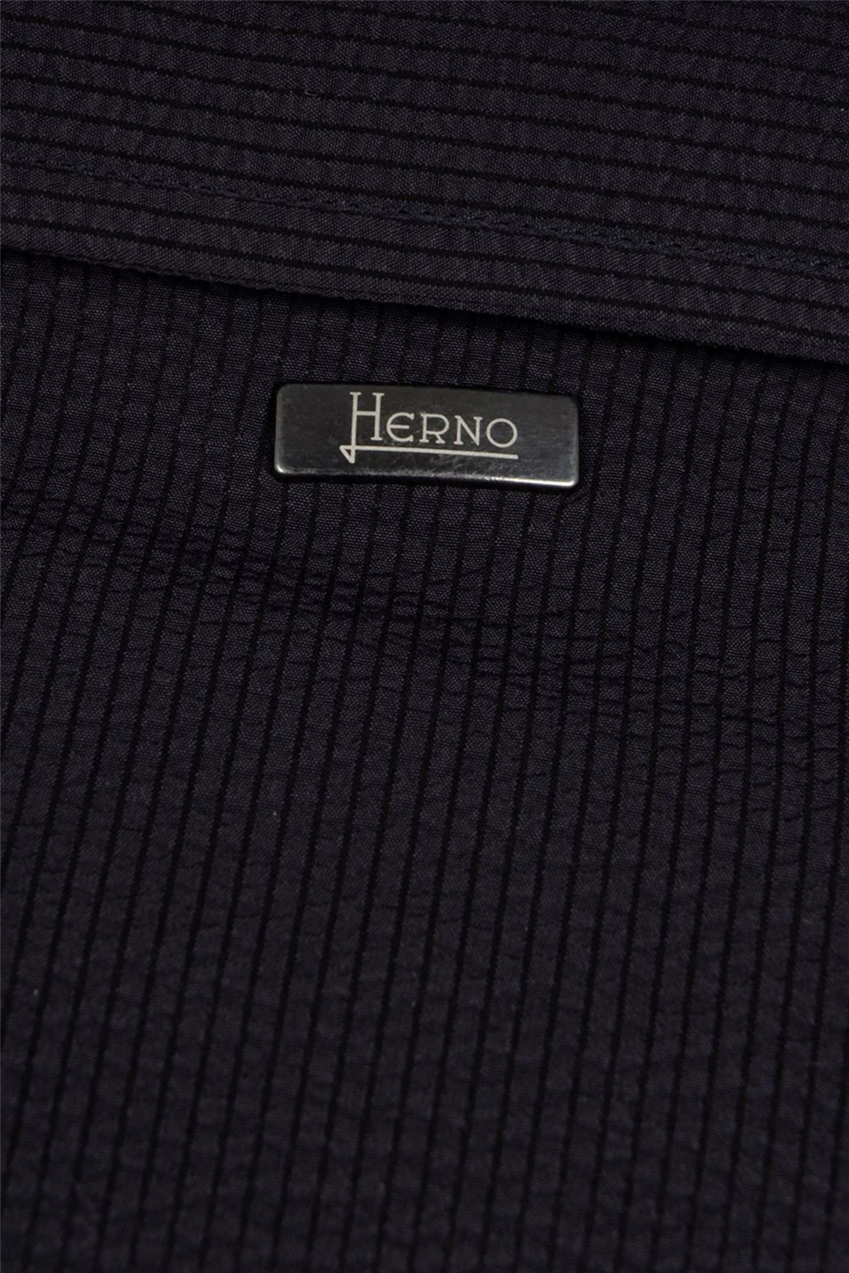 Seer-Crease Shirt Navy