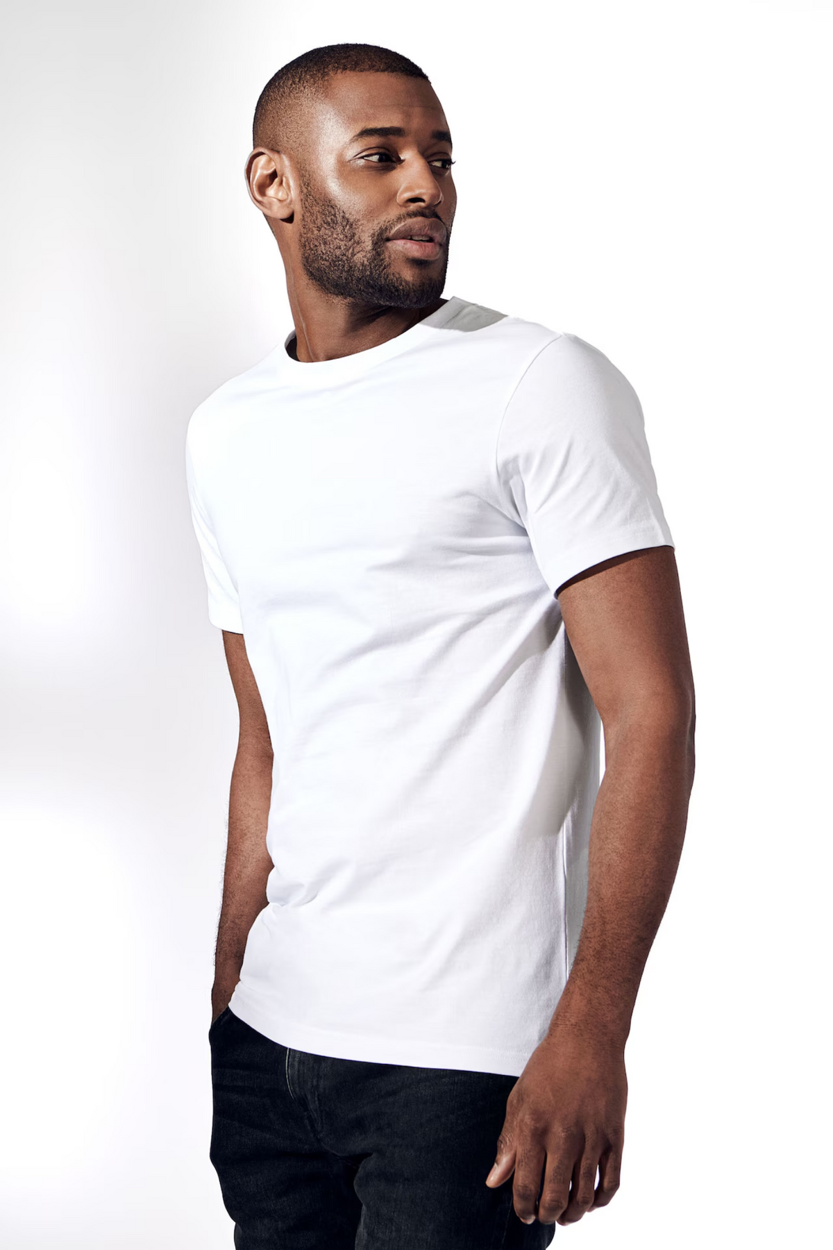 Crew Neck Regular White