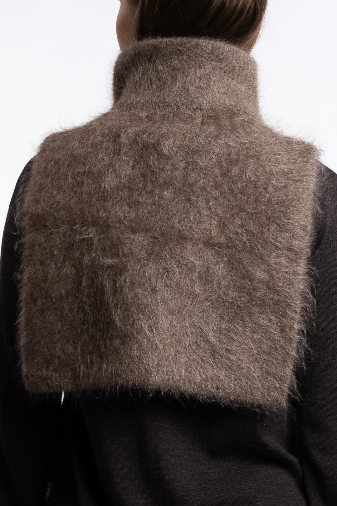 Belinda Chunky High Neck- Brown