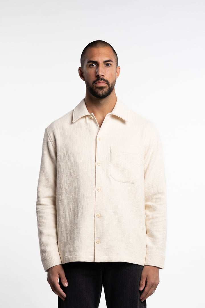 Sacastor X C Overshirt Clear Cream