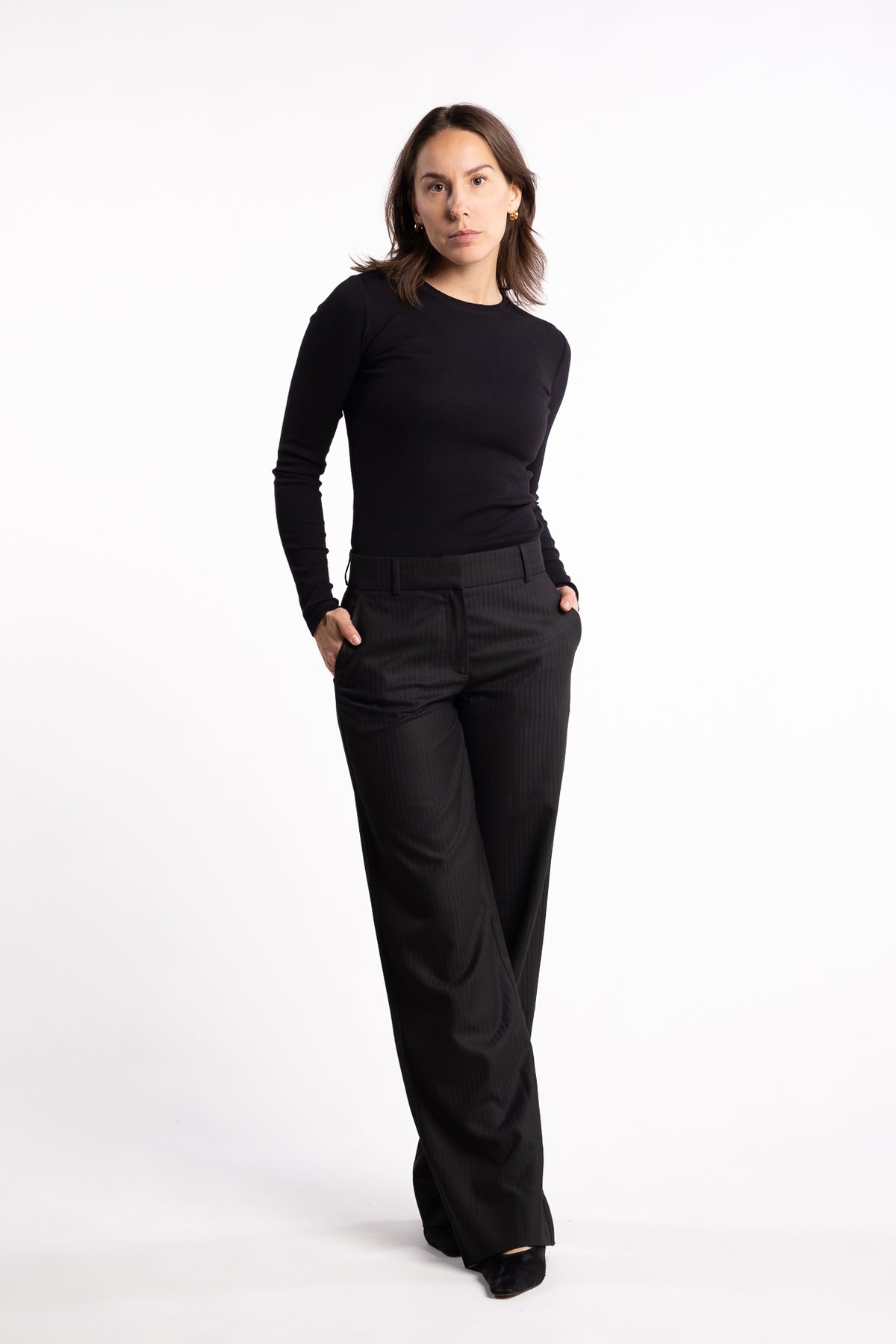 DenaFV 096 - Raven Jacquard Stripe
