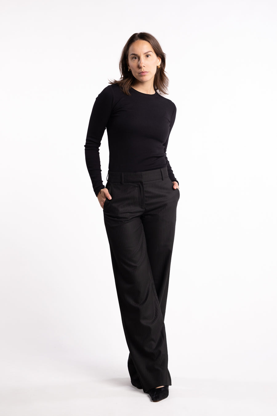 DenaFV 096 - Raven Jacquard Stripe