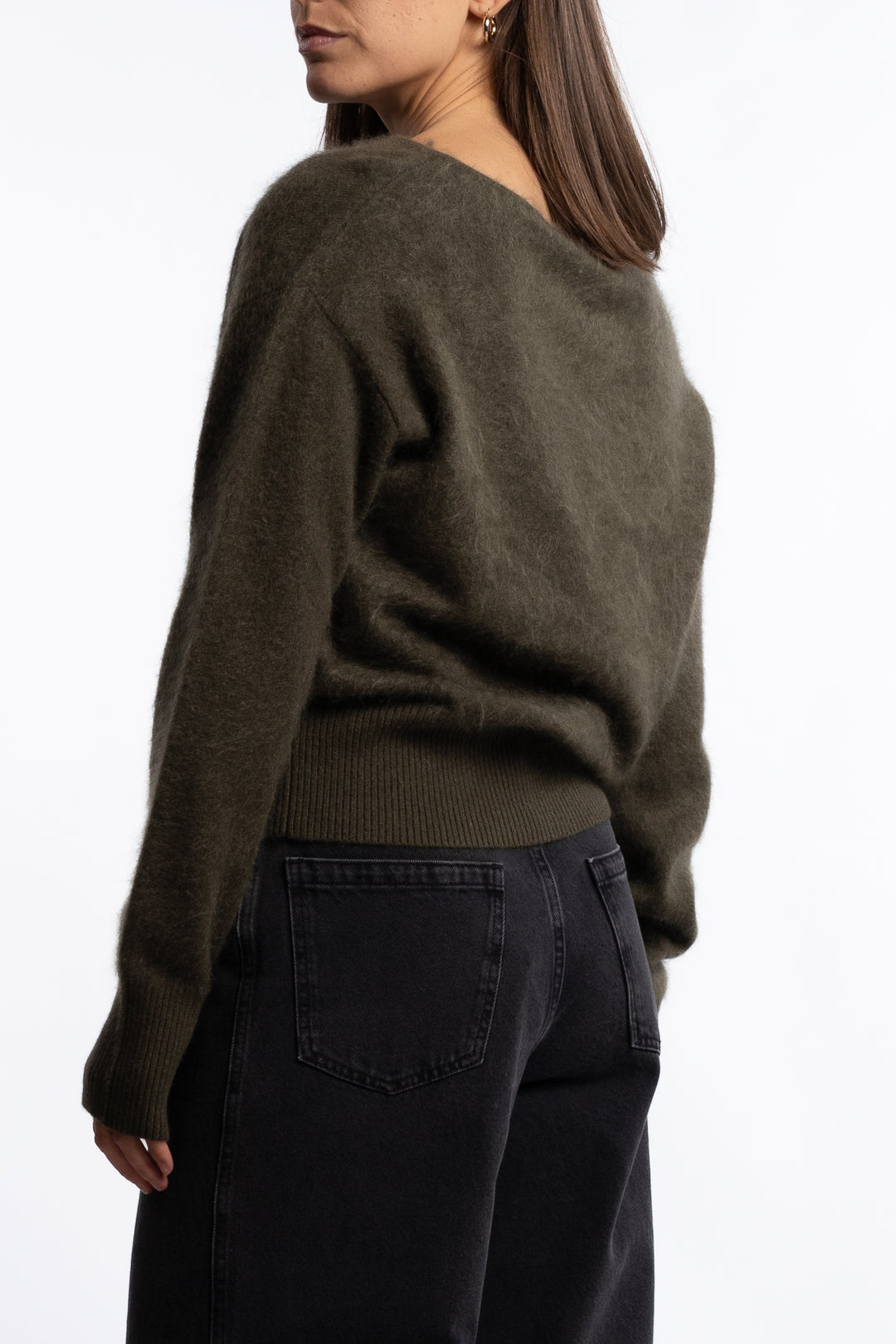 Cloud Knit- Dark Olive