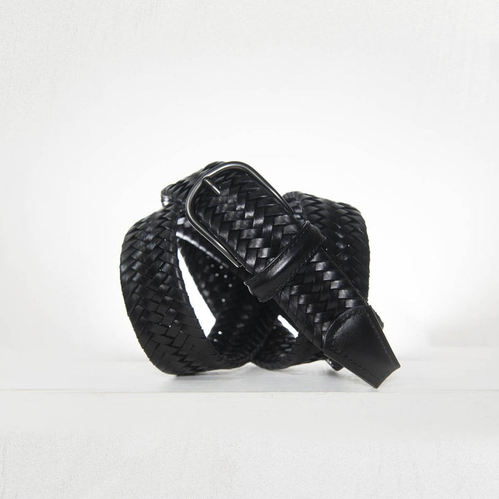 Leather Belt Taric Black
