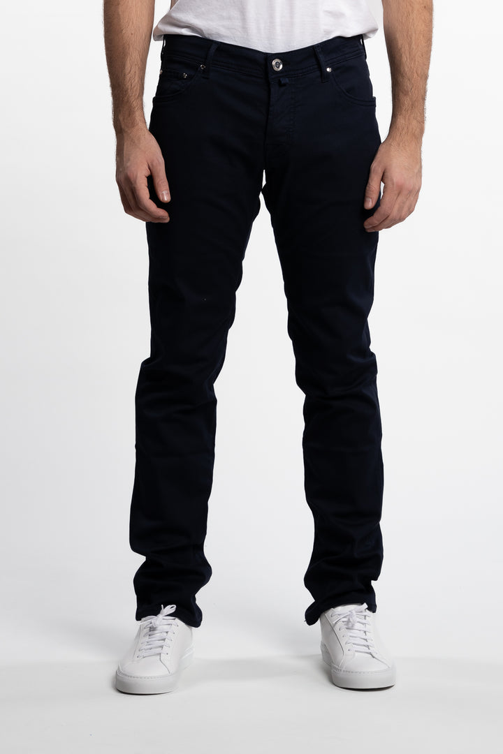 Nick Stretch Cotton Lyocell Twill Pants Navy