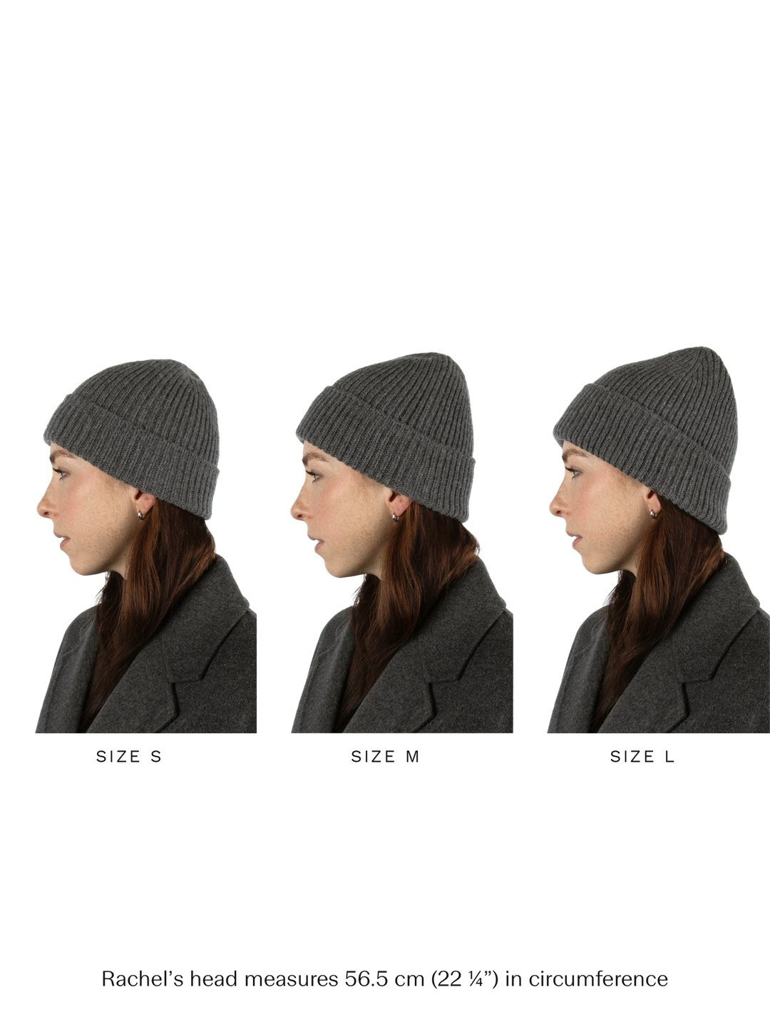 Oslo Beanie | Cashmere Wool Rime Grey