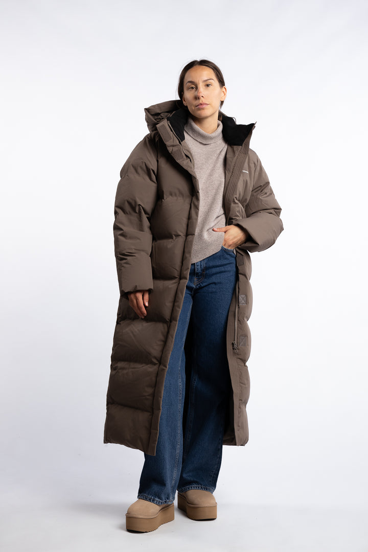 Glittertind Down Jacket- Taupe