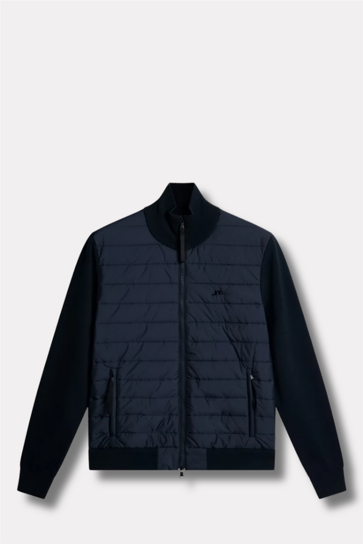 Bodie Knitted Hybrid Jacket Navy