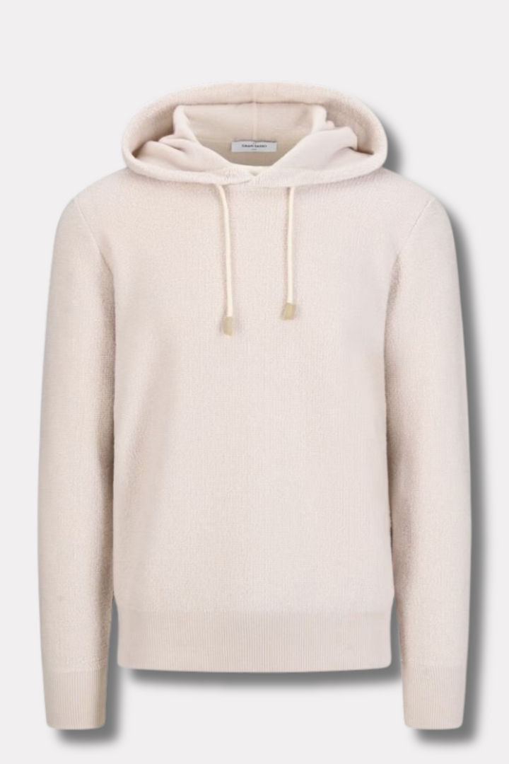 Sweater Hoodie Wool/Cashmere Cream