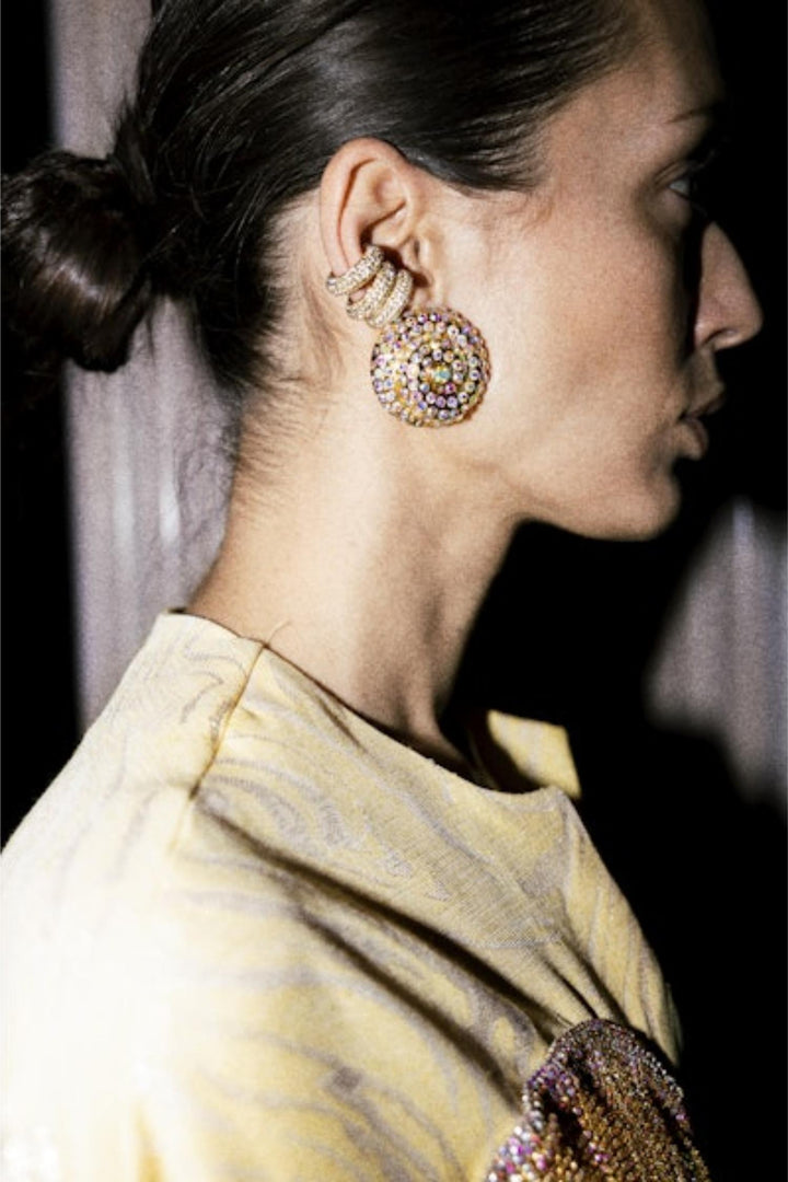 Le Soleil Earrings- Gold
