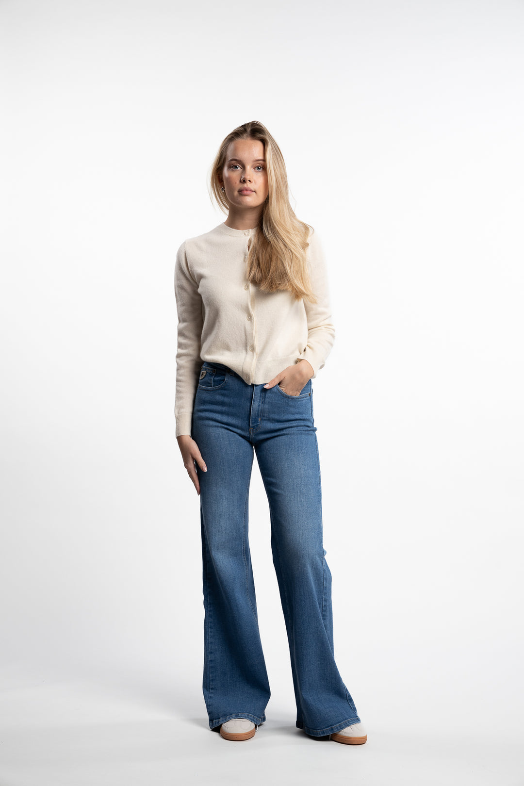 Saboston Cardigan 6304- Egret