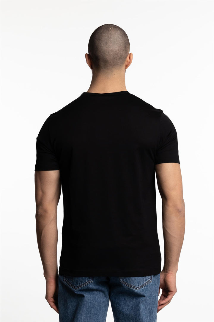 SS crew neck t-shirt black