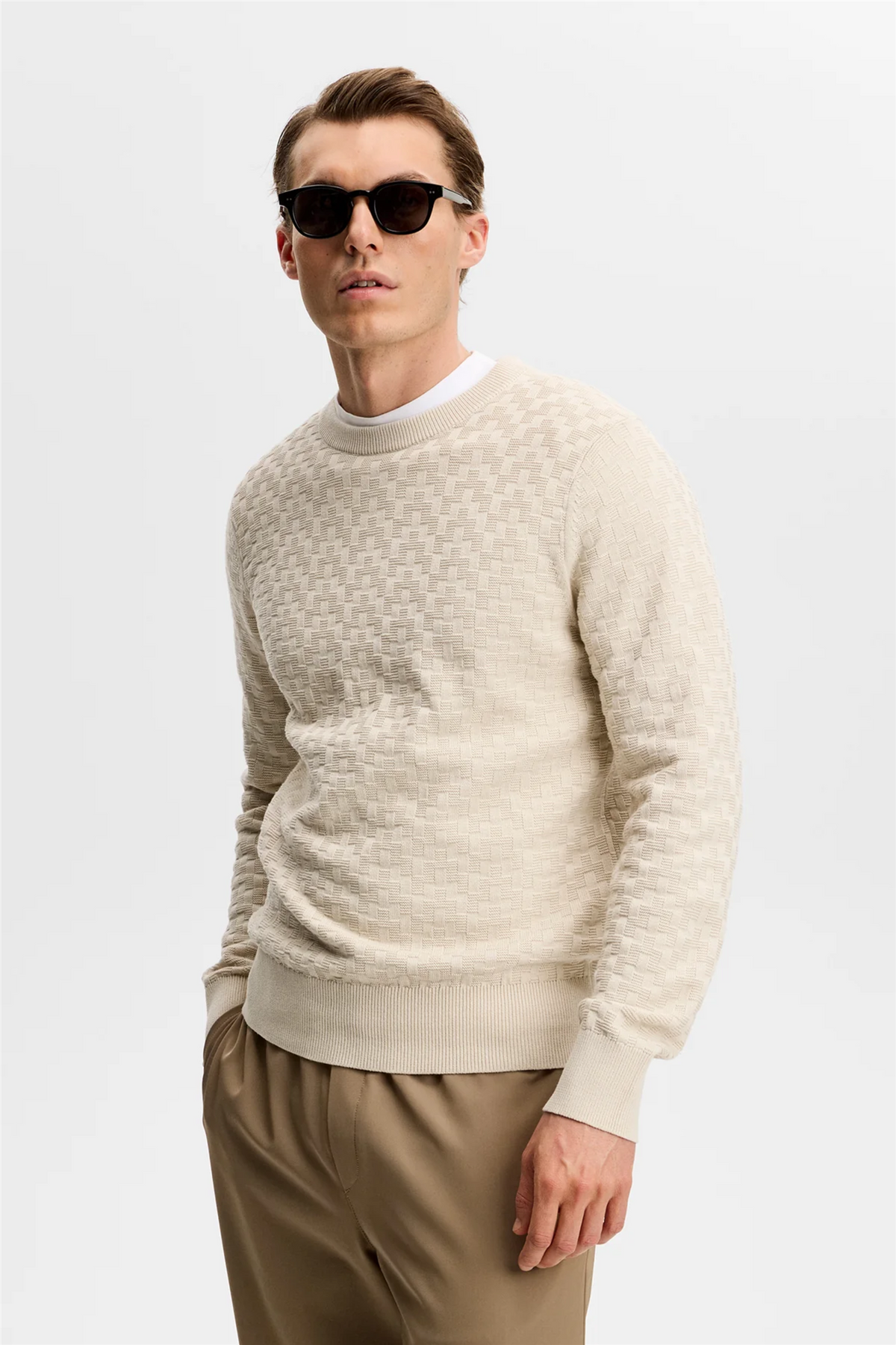 Arthur Knit Org Cotton Moonbeam