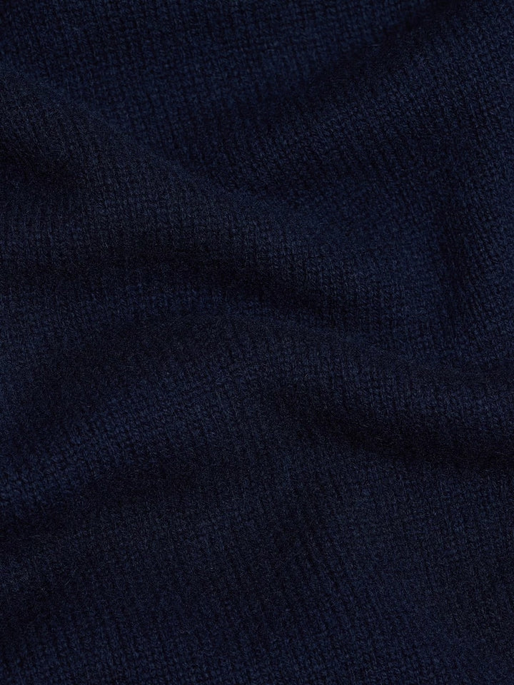Wool Crewneck Sweater Navy