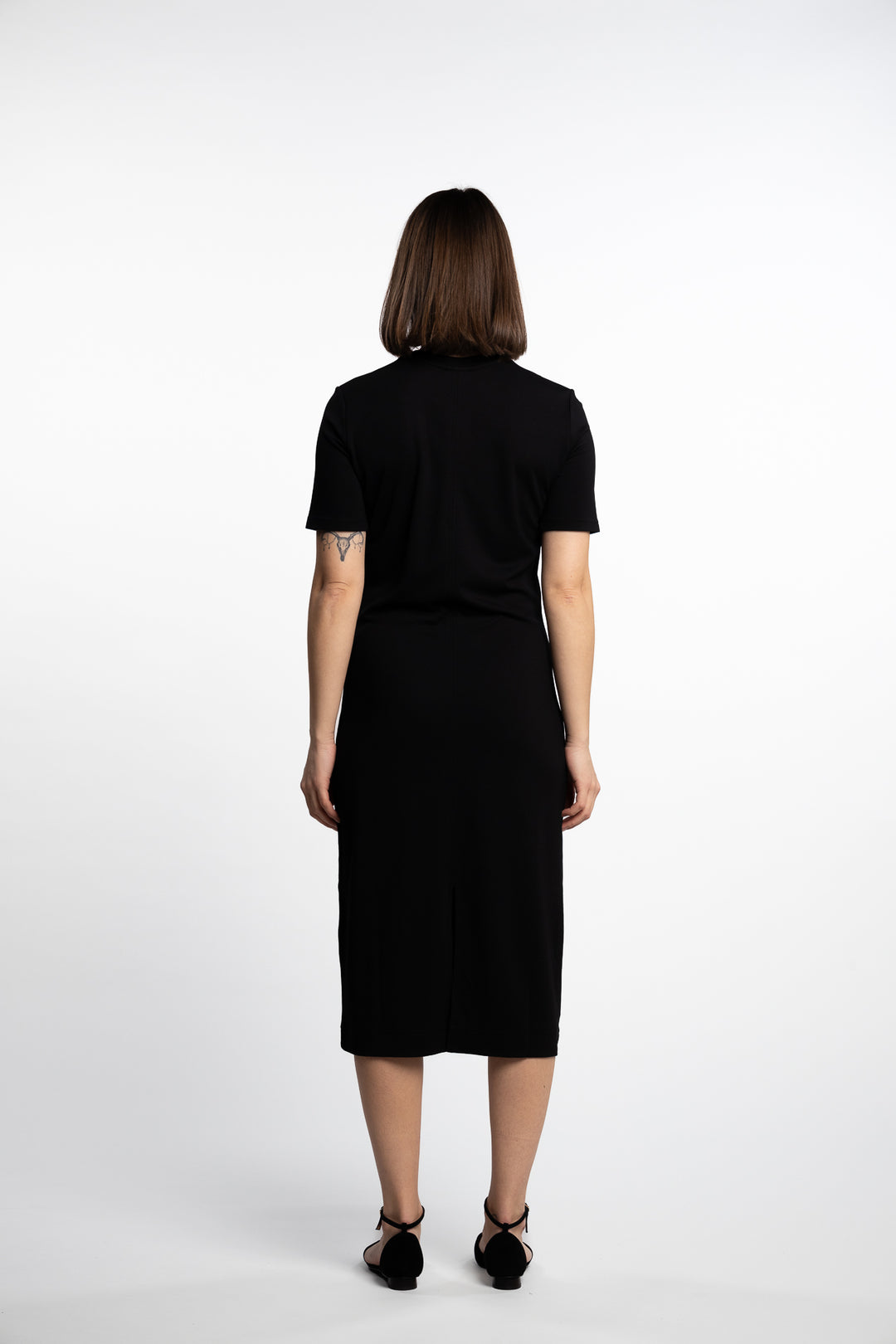 T-Shirt Dress- Black