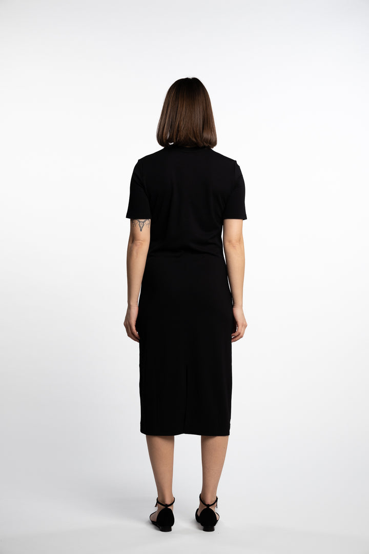 T-Shirt Dress- Black