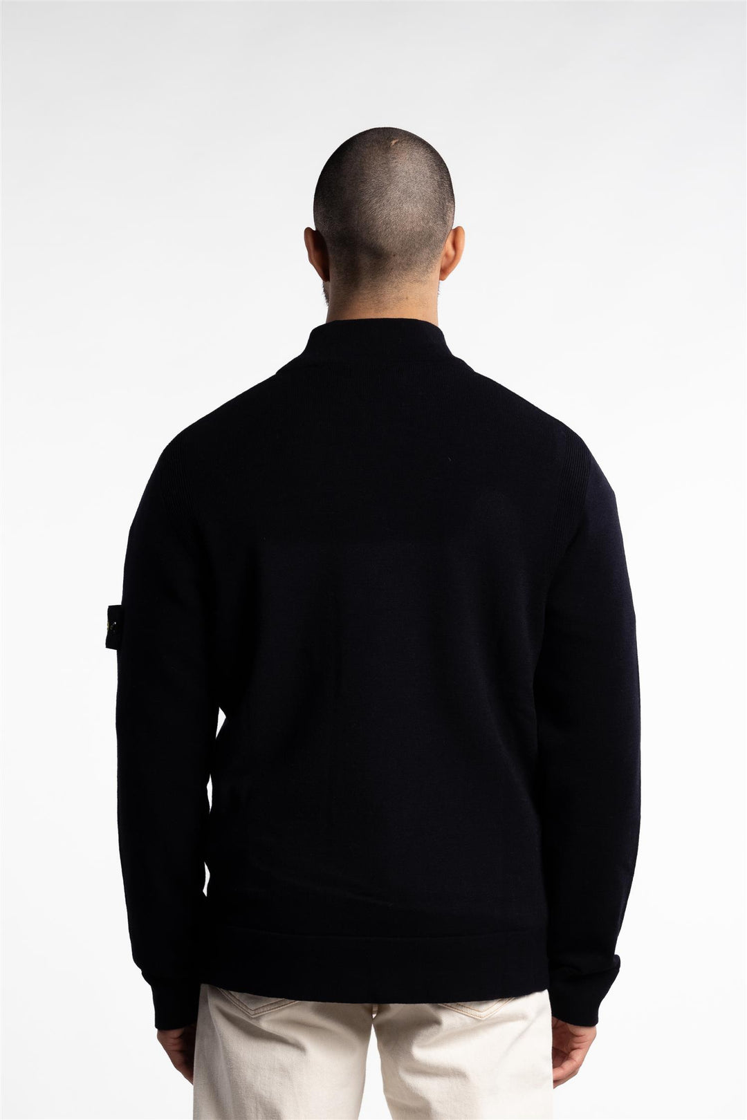 Full Zip Knitwear Navy