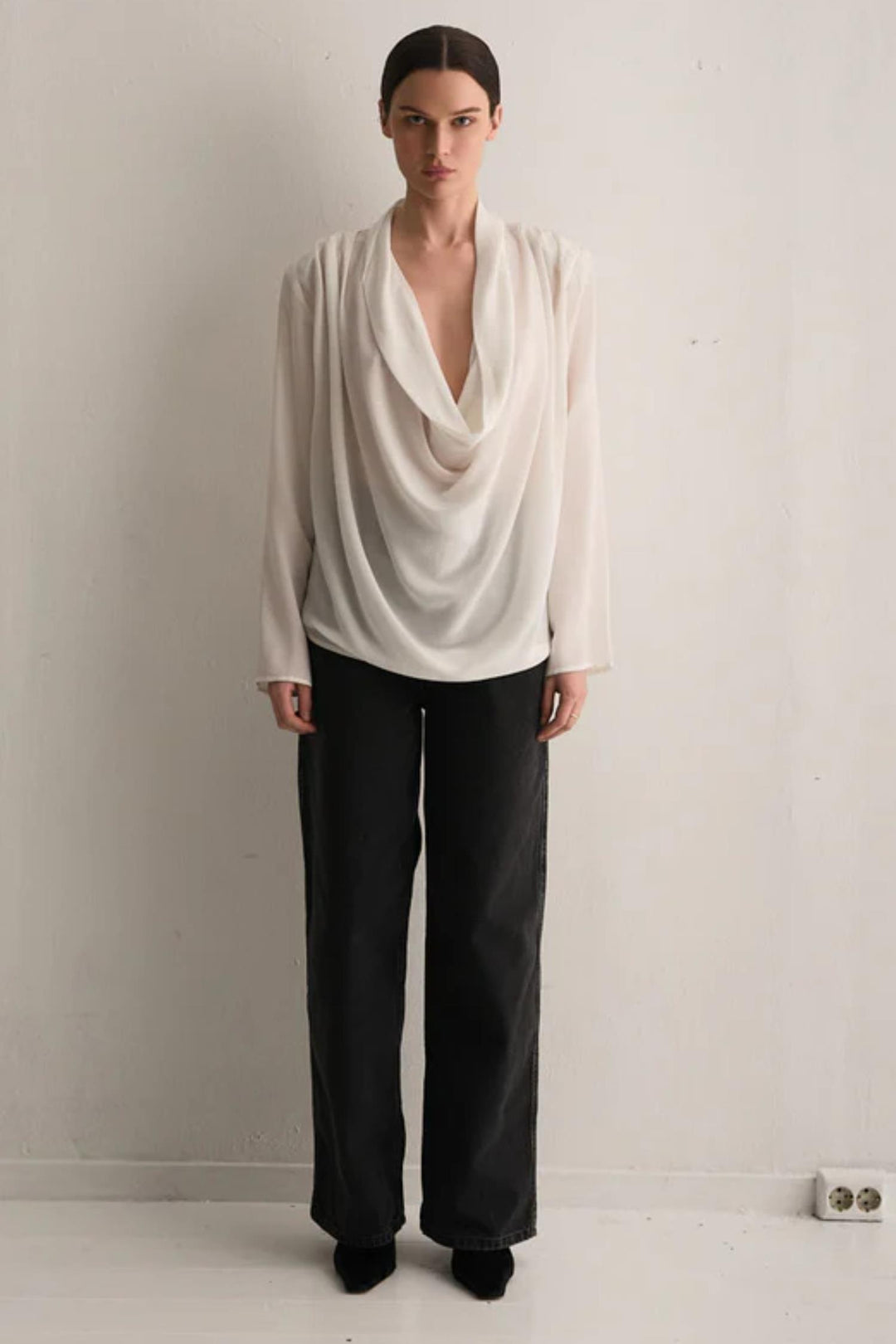 Foss top- Cream