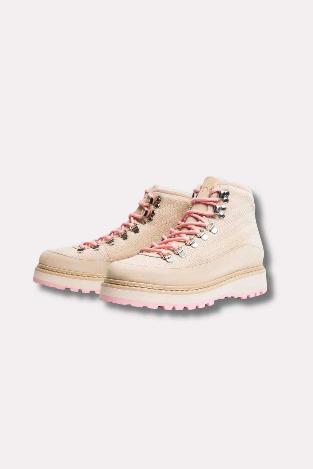 Core Cap Braided - Sand/Pink