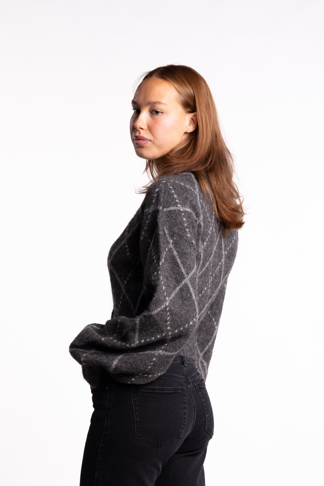 Merano Cardigan- Dark Grey