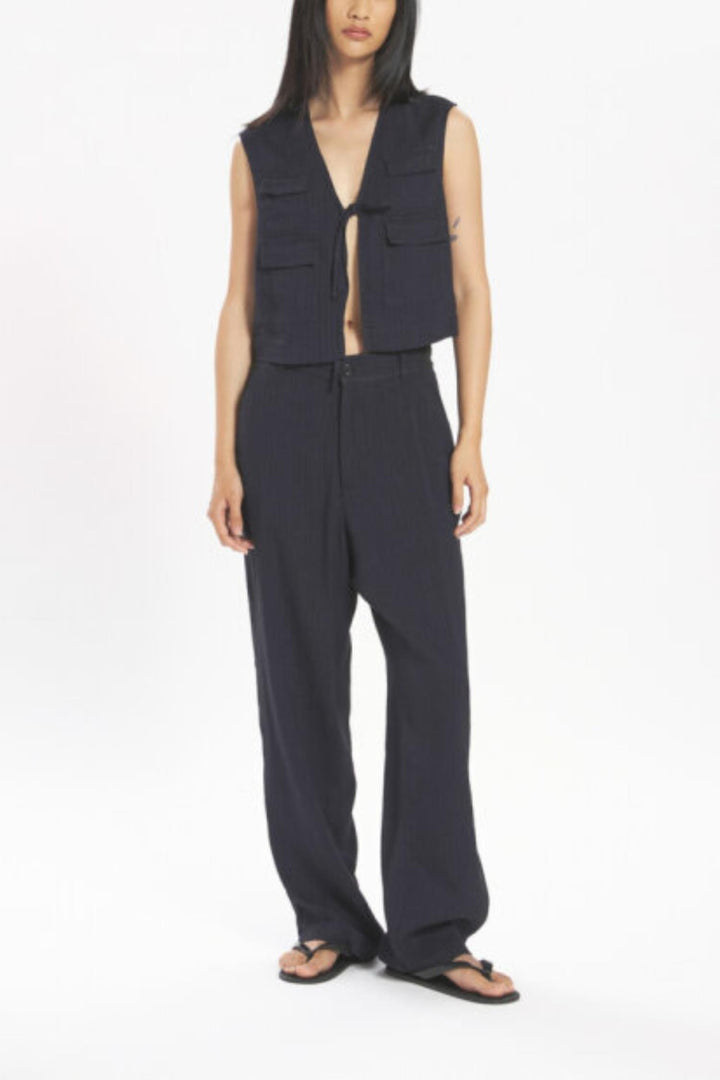Trousers Ida Tendon- Navy