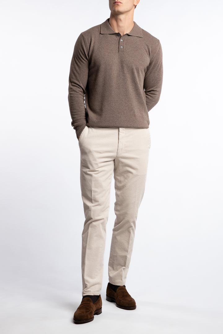Pepe Poloshirt Walnut Beige