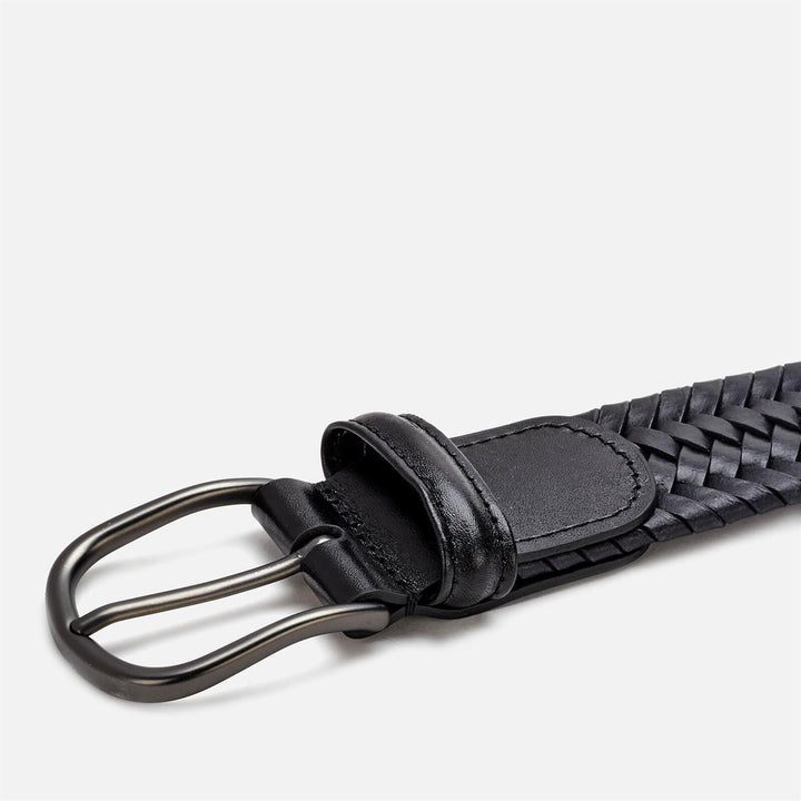 Leather Belt Taric Black