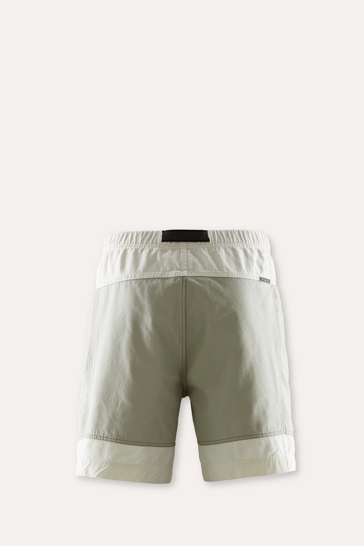 Breeze Blocked Shorts Off White