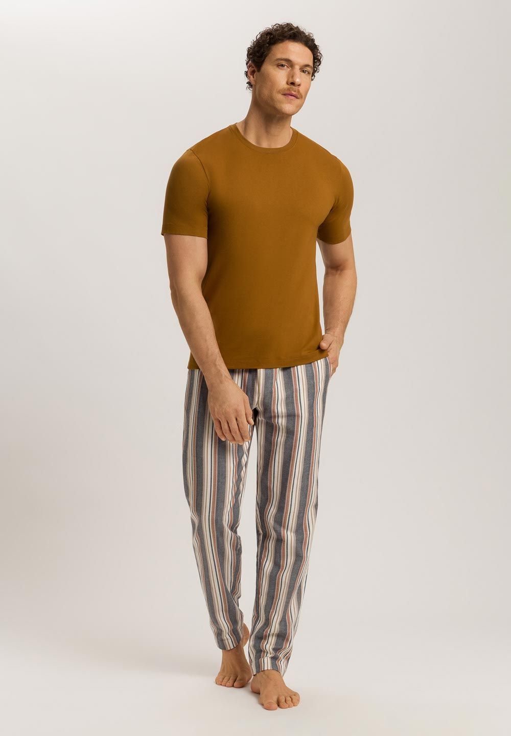 Long Pants Redwood Stripe