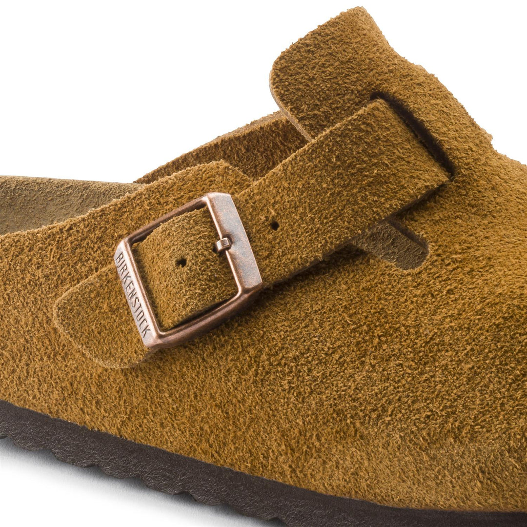 M Boston Suede Leather Mink