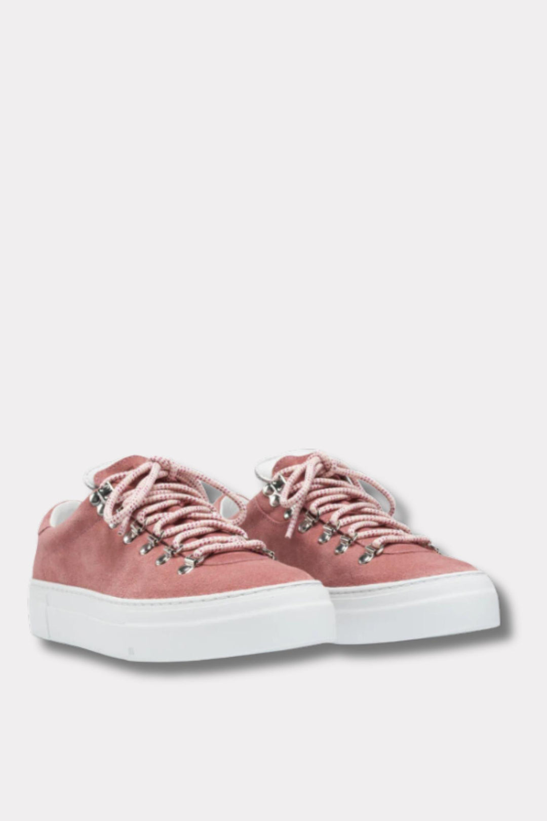 W Marostica Low Platform- Wild Rose Suede