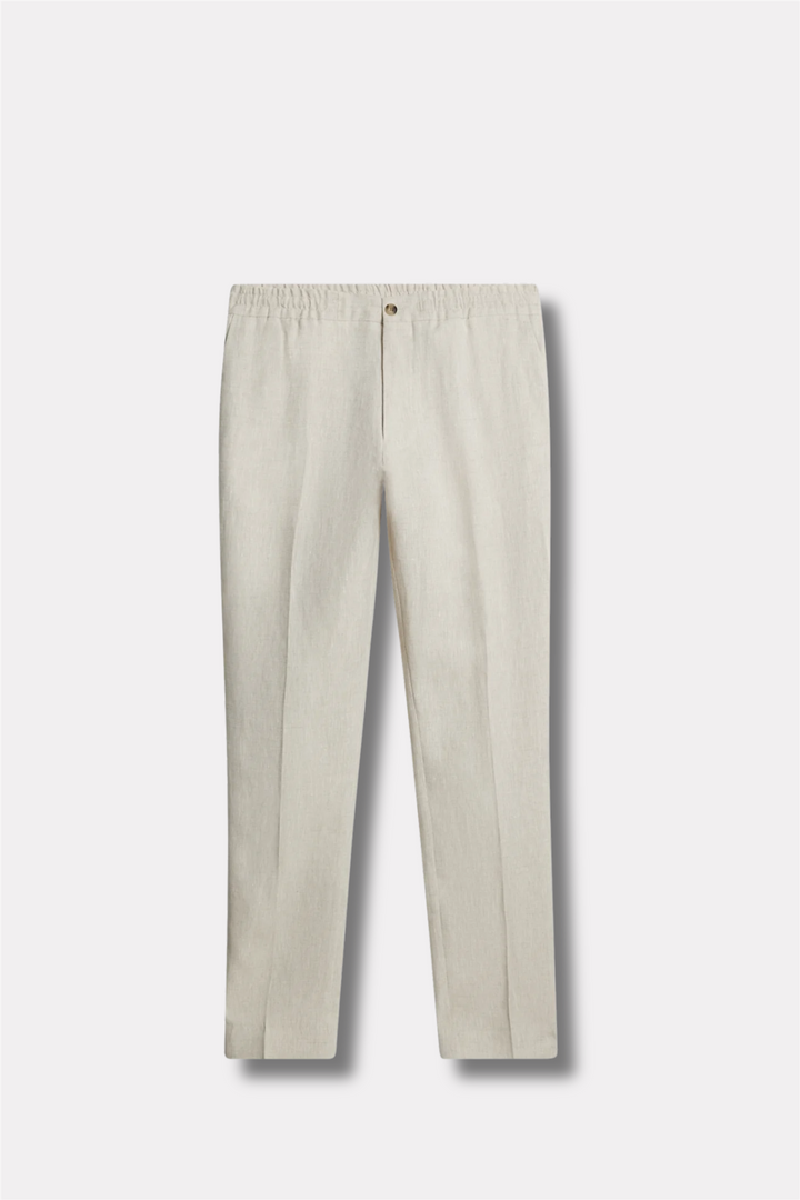 Soren Drape Linen Pants Moonbeam