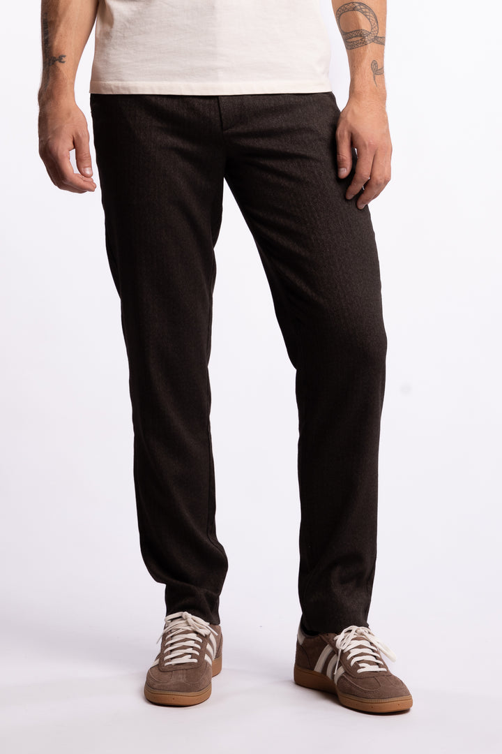 JoshPL 526 Dark Brown Melange
