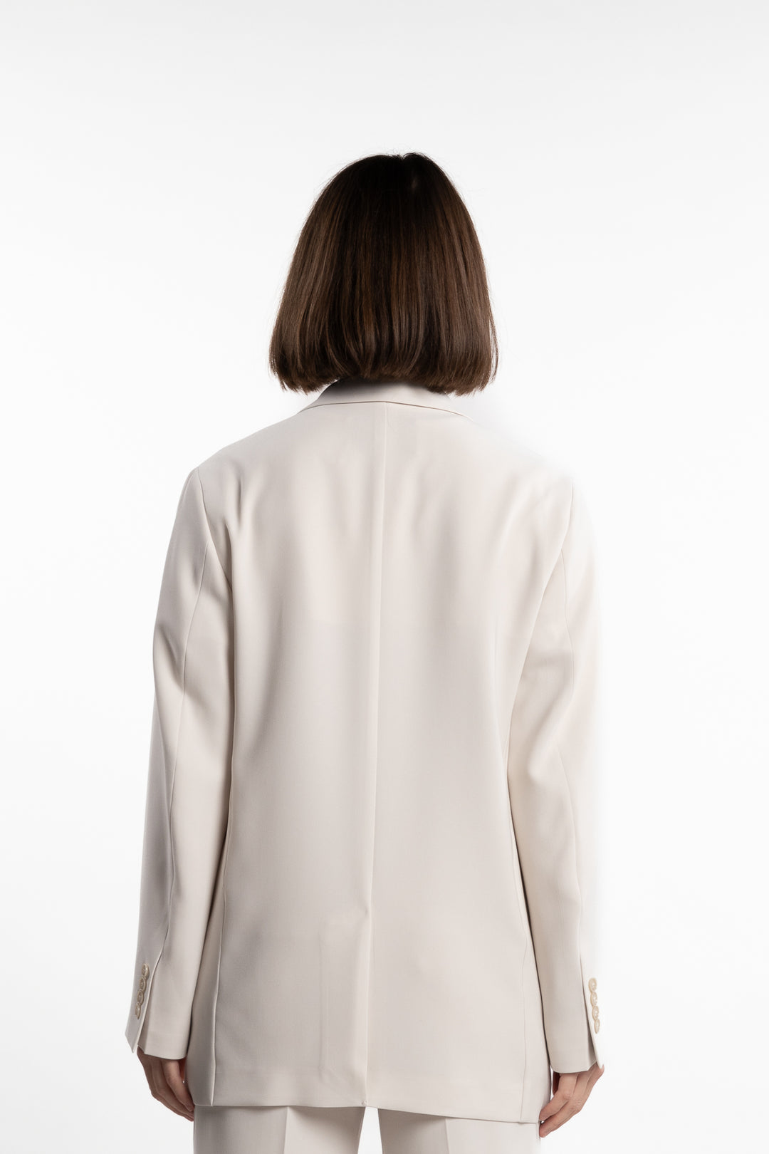 Relaxed Blazer- Ivory