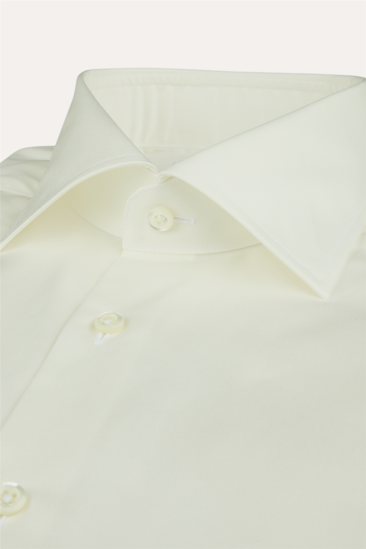 Slimline Twill Shirt Champagne