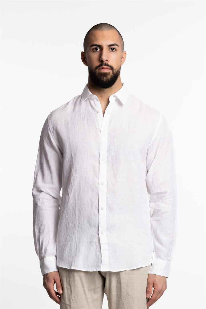 Linen Shirt White