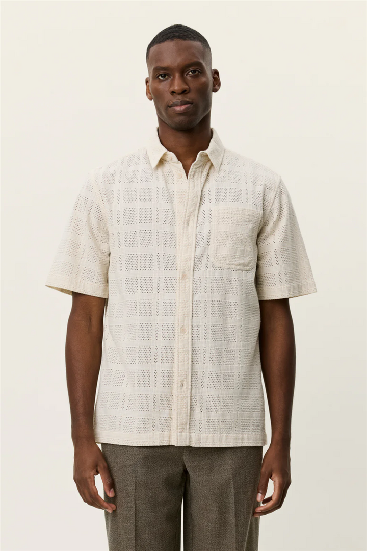 Charlie SS Shirt Ivory
