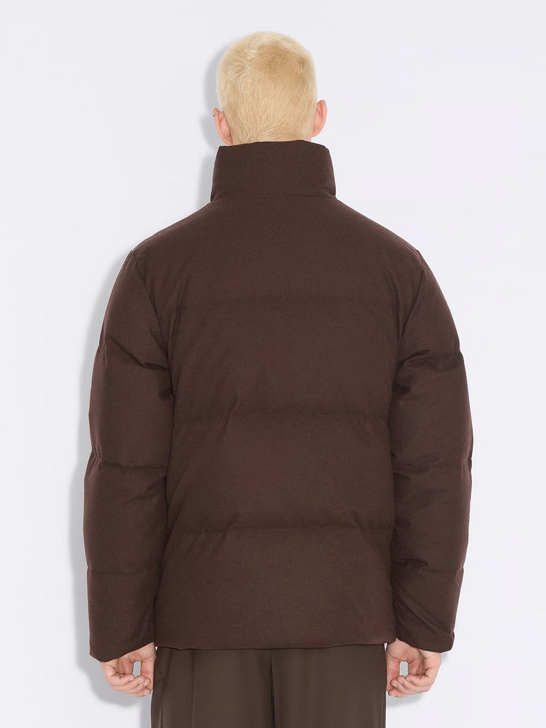 M Tech Wool Down Jacket Dk. Brown