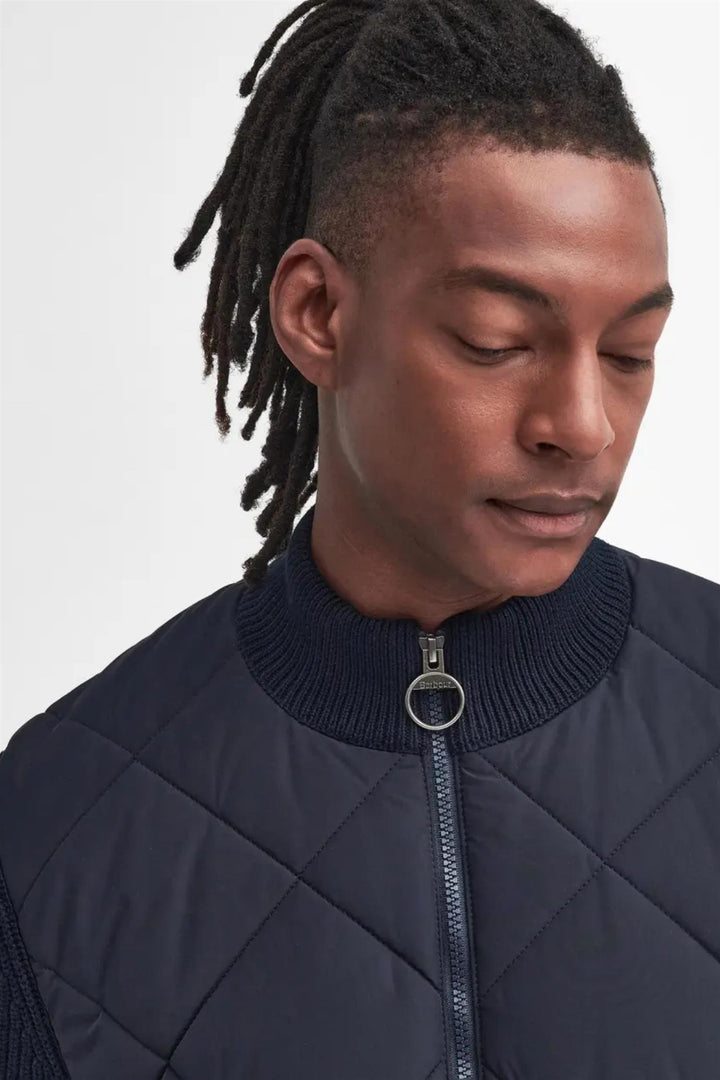 Newland Quilted Jumper Classic Navy