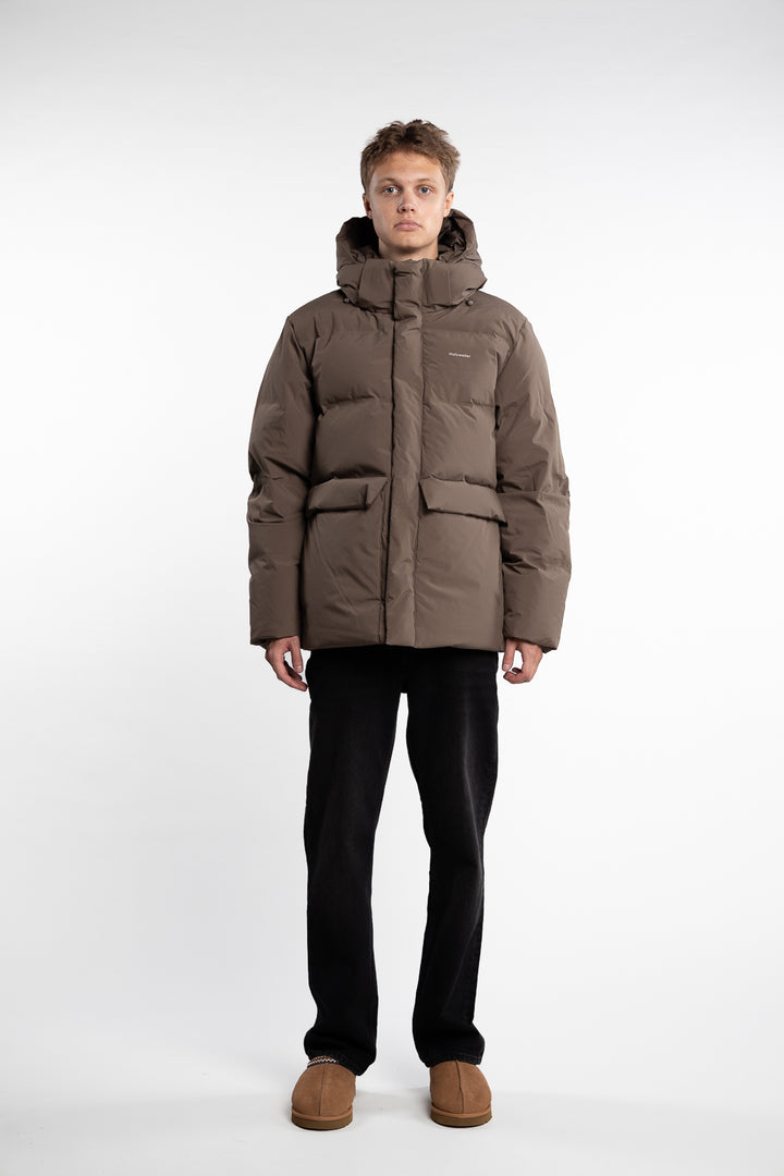 Dovre Down Jacket Taupe