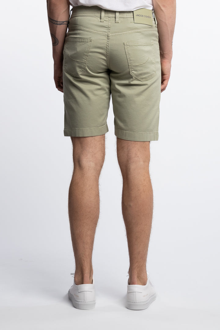 Nicolas Slim Fit Shorts Green