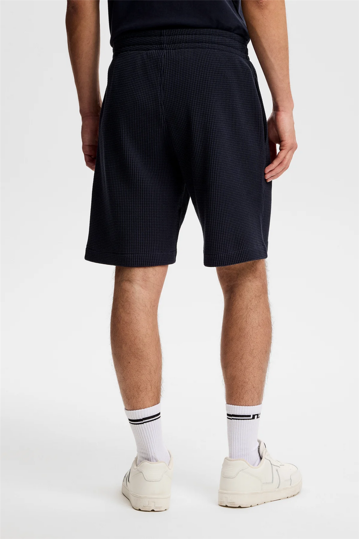 Simon Waffle Shorts Navy