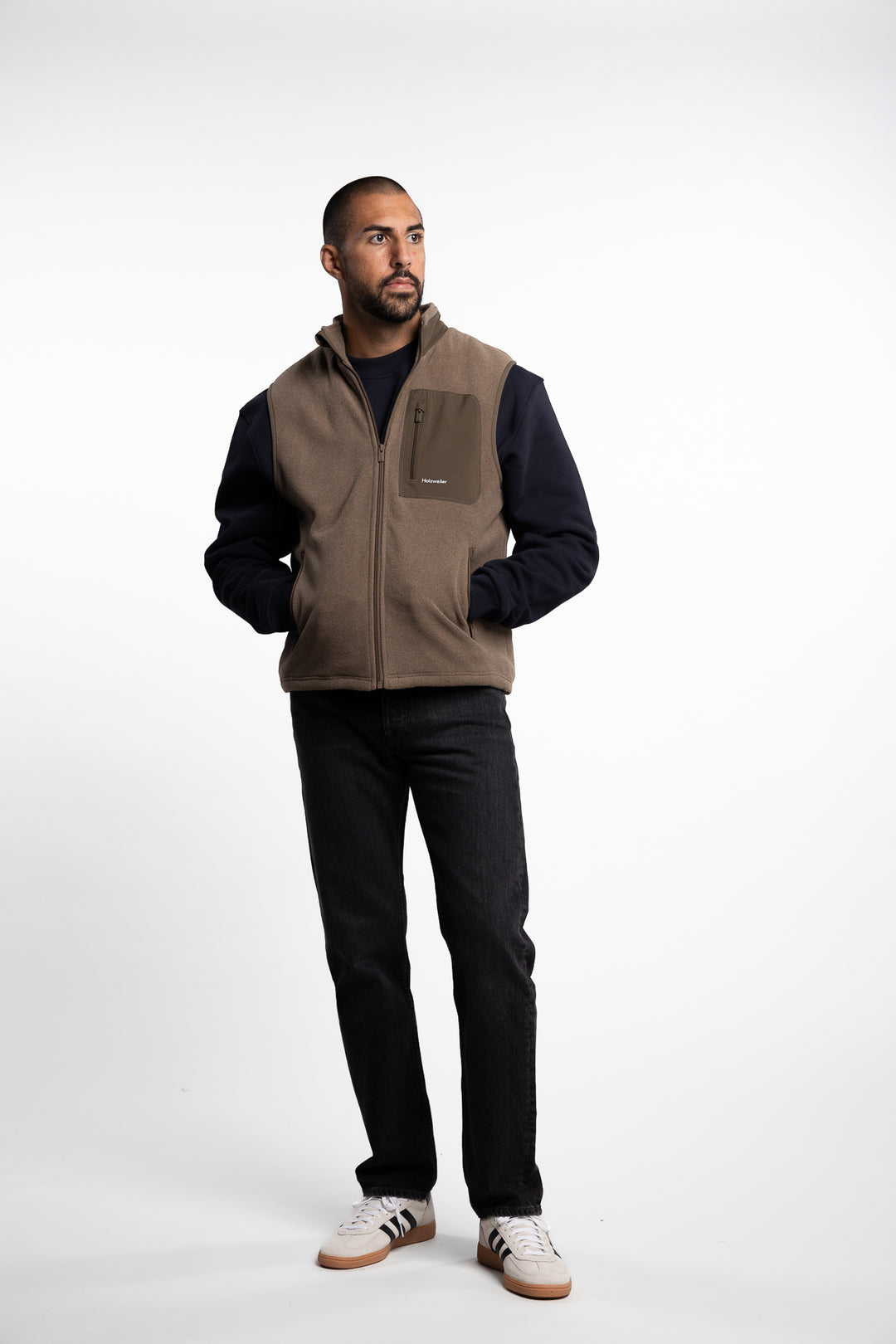 Dovre Fleece Vest Taupe