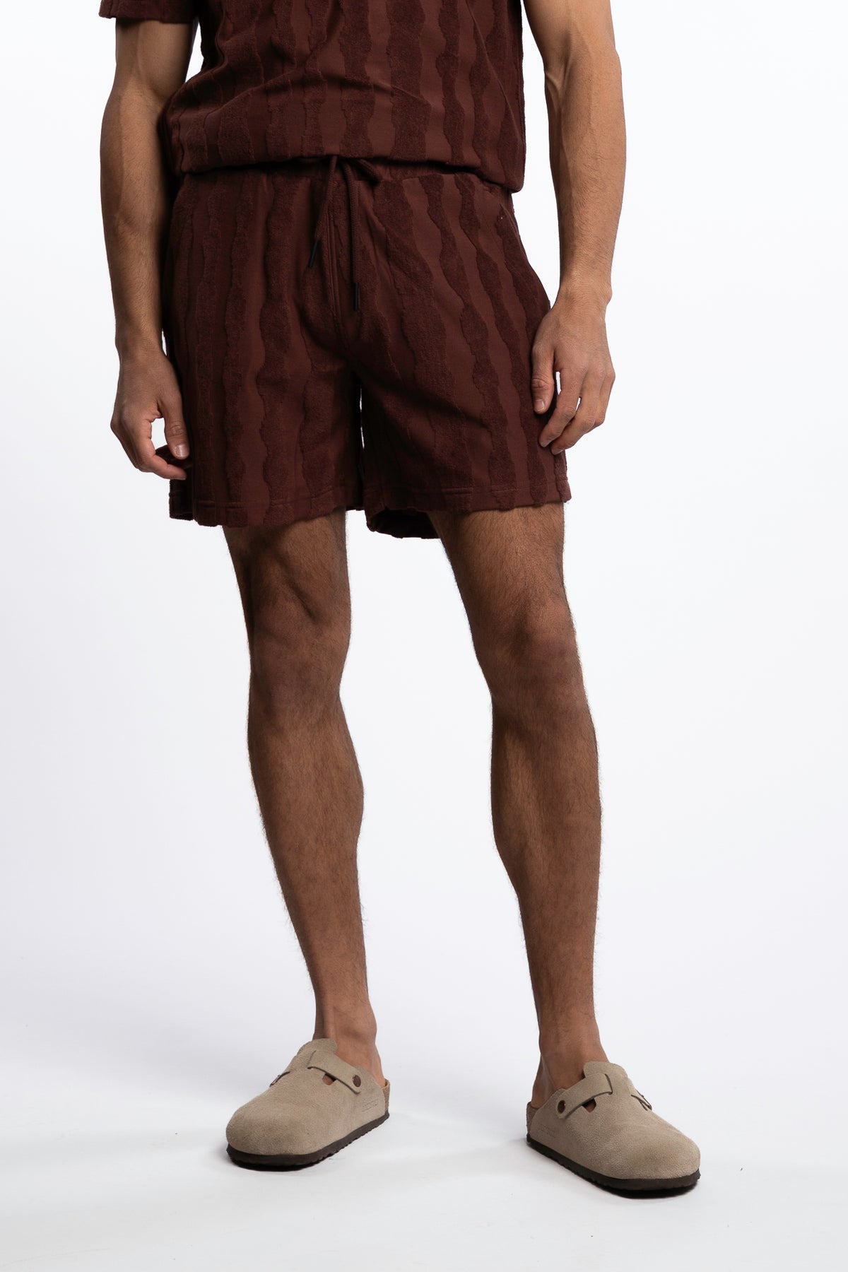 Terry Shorts Totem Stripe